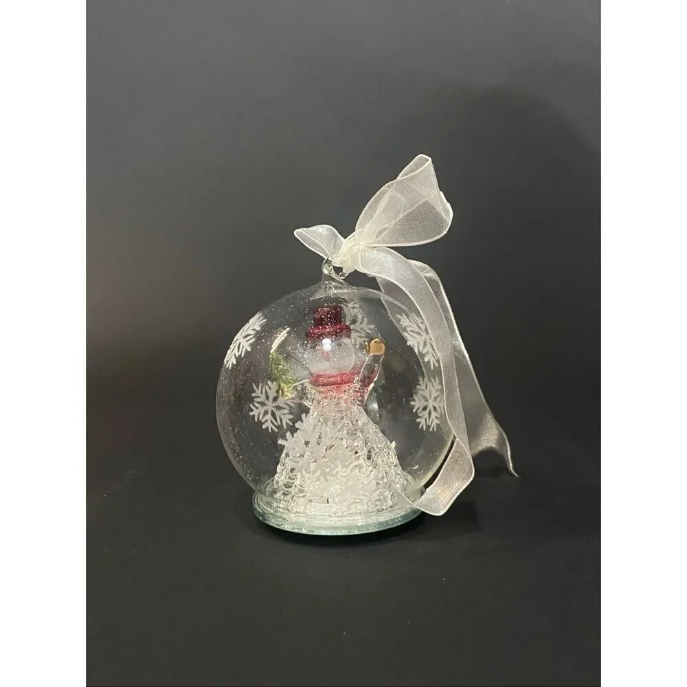 Light Up Snowman Ornament
